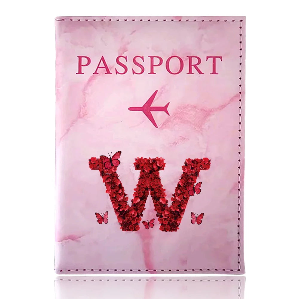 Porte Passeport PINK FARFELU PERSONNALISABLE