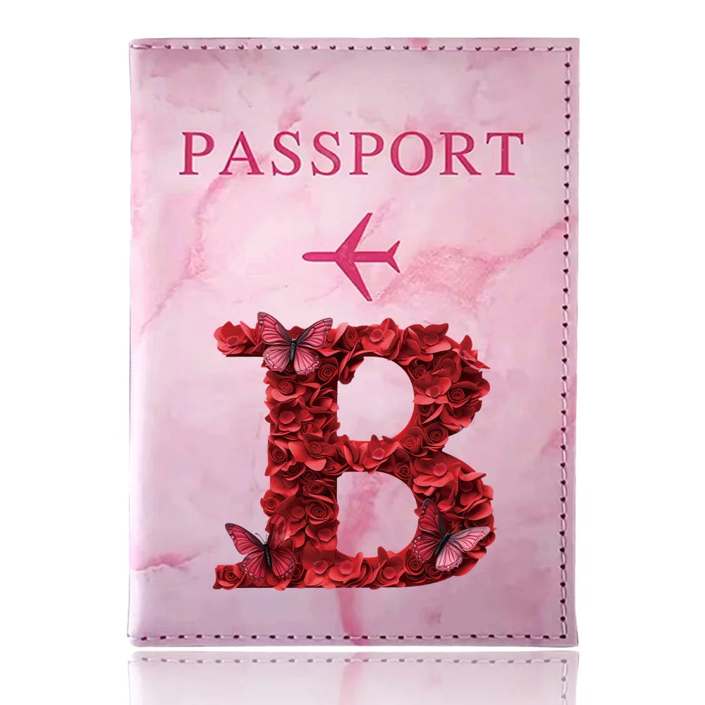 Porte Passeport PINK FARFELU PERSONNALISABLE