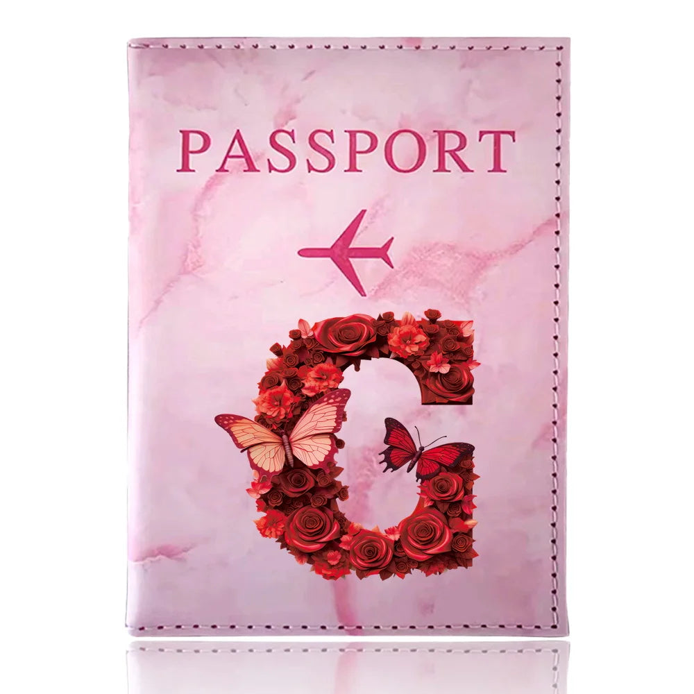 Porte Passeport PINK FARFELU PERSONNALISABLE