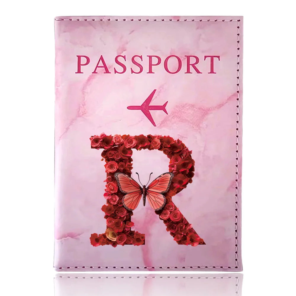 Porte Passeport PINK FARFELU PERSONNALISABLE