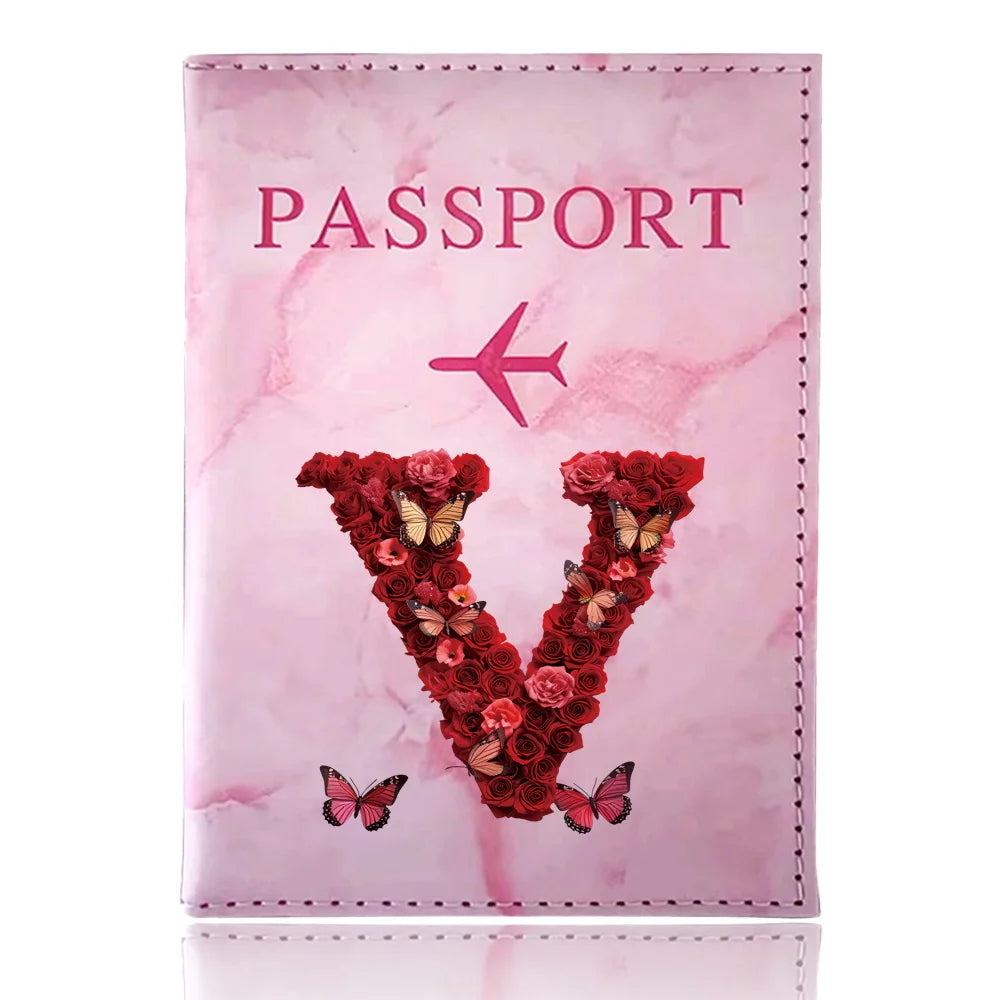 Porte Passeport PINK FARFELU PERSONNALISABLE