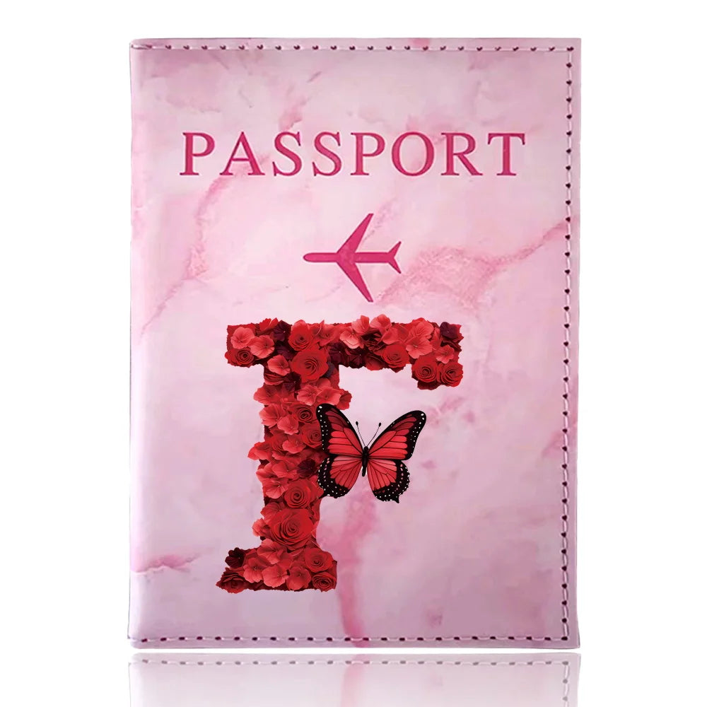 Porte Passeport PINK FARFELU PERSONNALISABLE