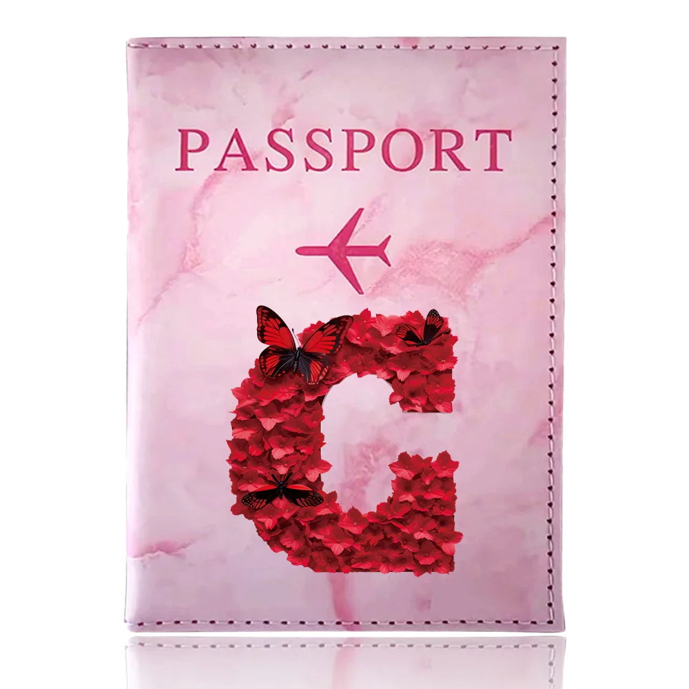 Porte Passeport PINK FARFELU PERSONNALISABLE