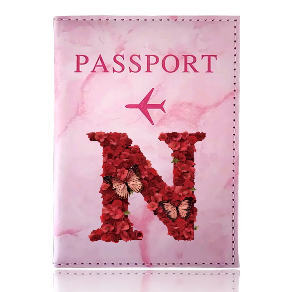 Porte Passeport PINK FARFELU PERSONNALISABLE