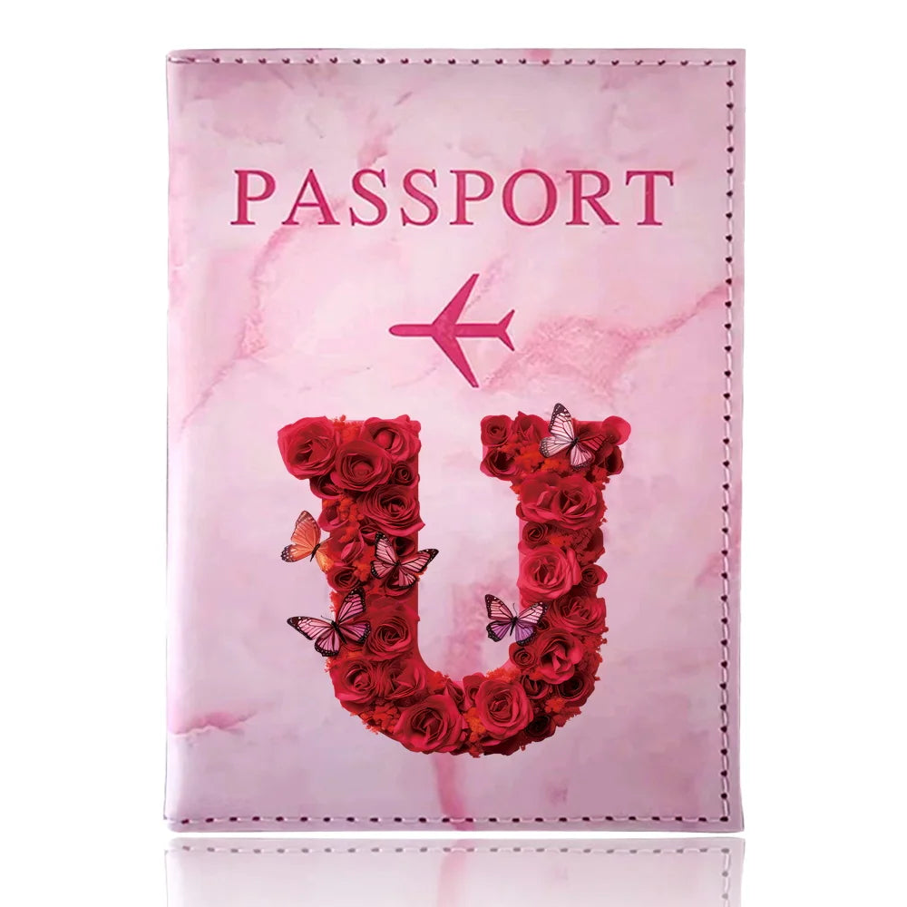 Porte Passeport PINK FARFELU PERSONNALISABLE